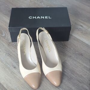 Authentic Vintage CHANEL Carpretto Heels